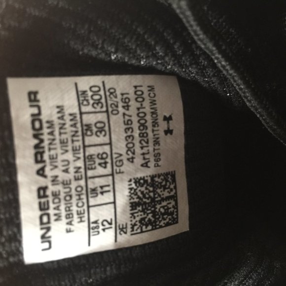 Under Armour UA Steller Tac Black Tactical Boots - Picture 14 of 14